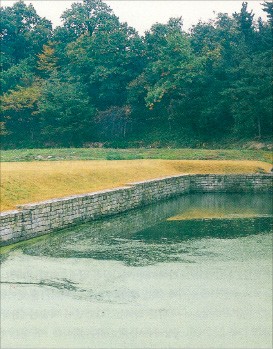 1980년대 후반 발굴된 경주 월성 주변의 구지(溝池). 《필사본 화랑세기》가 위서일 수 없는 강력한 근거다. 