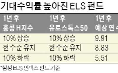 "홍콩H지수 급락은 ELS 투자 기회"