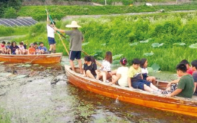 경기 연천 나룻배마을, 나무 보트 타고 임진강 건너볼까… 메기 잡아 매운탕 끓여볼까