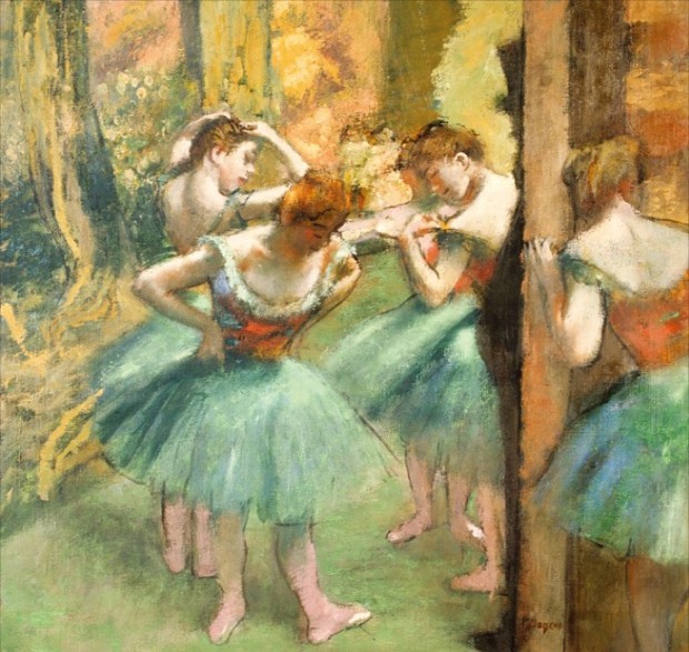 인상주의 화가 에드가르 드가의 1890년작 ‘댄서’. 