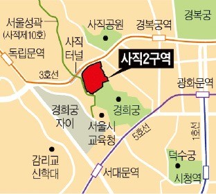 서울시 잇단 패소… 사직2구역 재개발 다시 추진되나