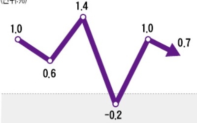 2분기 0%대… 성장이 멈췄다