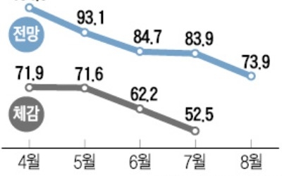 암울한 자영업자… 체감경기 '최악'