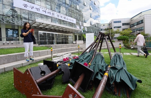 중구청, "늑장행정 눈치행정 반성합니다"