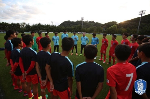 U-16 축구대표팀, 해외 전훈… AFC 챔피언십 준비