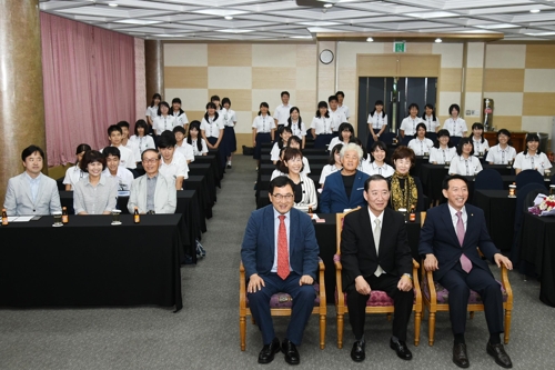 44년째 경주에 수학여행 오는 일본 고등학교