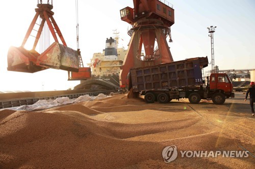 중국, 무역전쟁 실탄 '미국산 대두 수입' 3개월째 중단