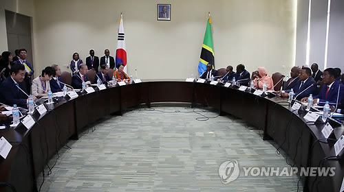 이총리, 탄자니아 투자 요청에 "한국기업 미수금 해결을"