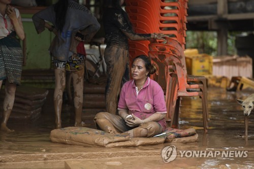 "라오스 사고 댐 수주 합작법인, 법에 따라 보상 책임 약속"