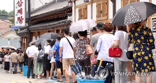 충북 낮 최고 34∼36도 폭염 지속… 오후 반가운 소나기