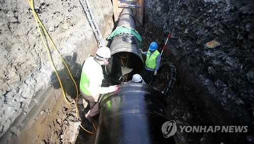 인천∼영종도 2.9km 구간 해저 수도관… 영종도 수돗물 문제 해결