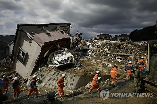 西일본 폭우 사망자 70%가 60대 이상… "재해약자 희생 많아"