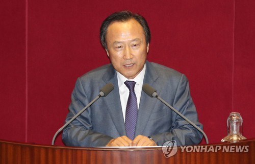 홍일표, 재판거래 연루 의혹에 "전혀 알지 못한다"