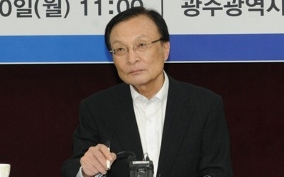 광주 온 이해찬, 전해철 그룹 김진표 지지에 "부담되지 않는다"