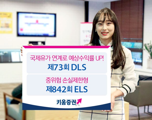 키움증권 연 10.5% 수익 추구 스텝다운형 DLS 등 2종 출시