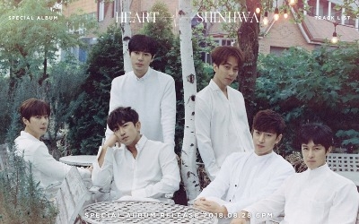 신화, 새 앨범 'HEART' 단체컷·트랙리스트 공개…윤미래 피처링 참여