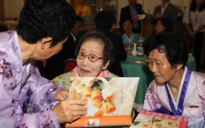 이산가족 개별상봉 시작…가족별로 호텔 객실서 '도시락 식사'