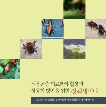 “귀뚜라미가 당뇨 치료에 효과”…22일 국회서 정책 세미나