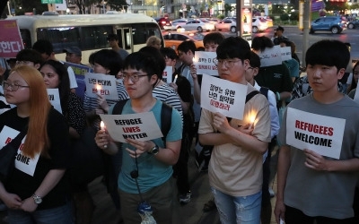 여론전으로 번진 '난민 논란'