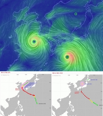 태풍 솔릭+시마론 '쌍태풍' 온다…후지와라 효과 가능성은?