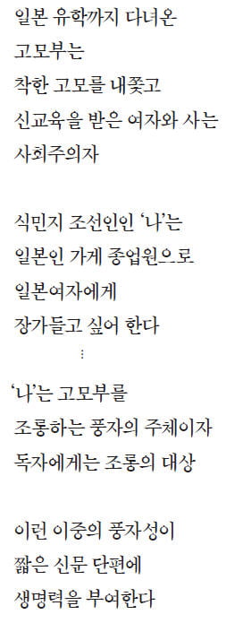 [문학이야기  (24)] 채만식 《치숙》