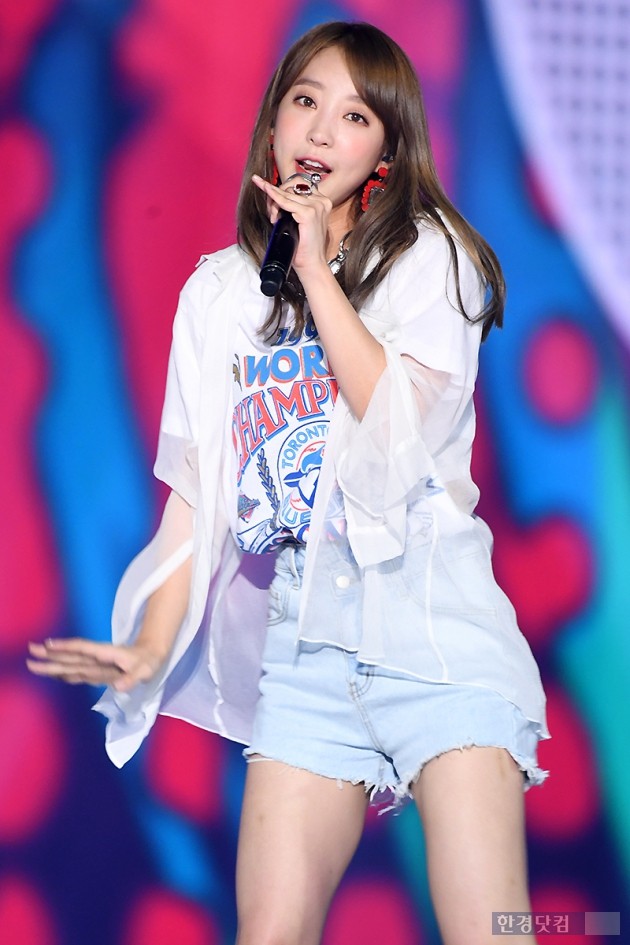 [포토] EXID 혜린, '깜찍한 미모에 눈길' (코리아뮤직페스티벌)