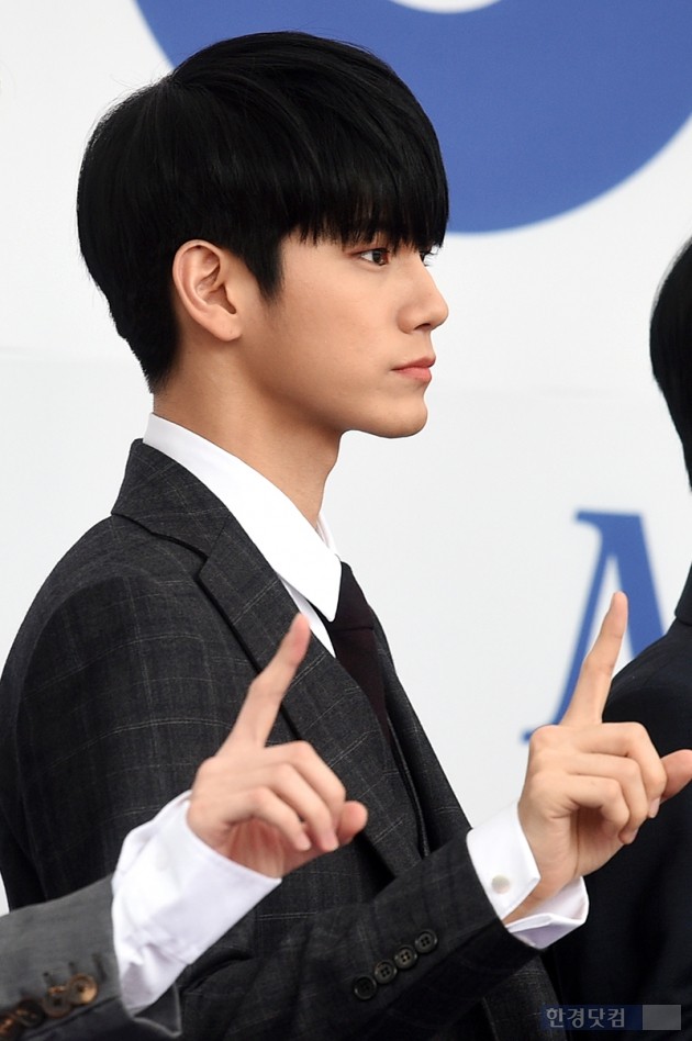 [포토] 워너원 옹성우, '옹비드 옆모습'(소리바다 어워즈)