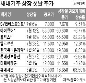 [마켓인사이트] 쏟아지는 공모株 '옥석 가리기' 시작