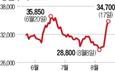 영원무역, 스위스 자회사 실적 개선에 '급반등'