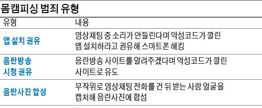 "알몸 사진 보내줘", 호기심에 찰칵… 미성년자 노리는 '몸캠피싱'