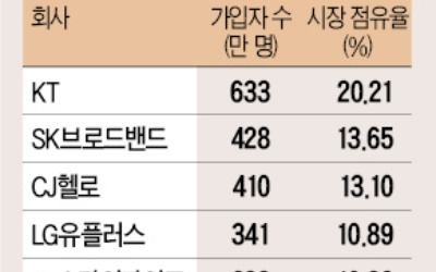 CJ헬로도, SK브로드밴드도 "딜라이브에 관심"