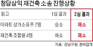 2심서 뒤집힌 판결… 청담삼익 재건축 '안도'