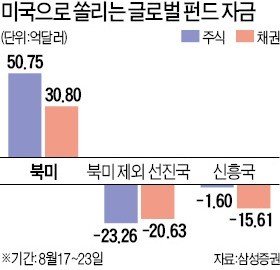 "안전 제일"… 美로 쏠리는 글로벌 자금