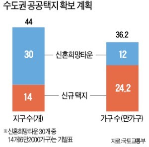 '8·27대책 36만 가구' 절반 이상이 임대… 서울 수요 분산엔 역부족