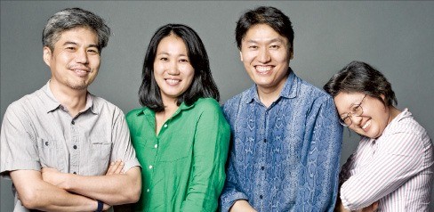 ‘연출의 판’에 참여하는 박해성(왼쪽부터) 김지나 하수민 남인우. 