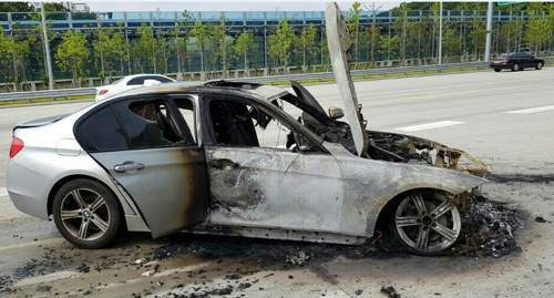 안양과천TG서 리콜대상 BMW 320d 화재… 올들어 36번째