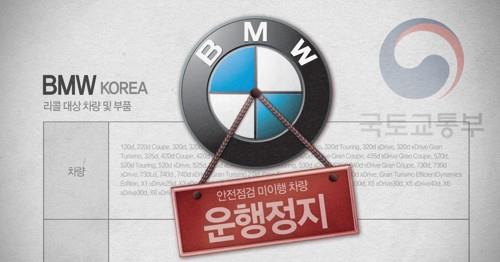 안전진단 안 받은 BMW 2만여 대에 운행중지 명령