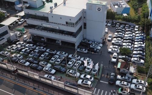 안전진단 미실시 BMW '운행정지' 오늘부터 착수…1만5000대 대상