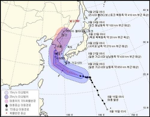 전북도, 태풍 '솔릭' 직접 영향권 예상… 비상대응체제 돌입