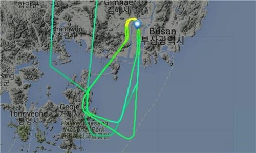 에어부산 항공기 4차례 착륙실패 후 회항… 승객 어지러움 호소