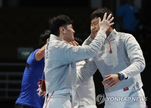 [아시안게임] '올해도 효자' 한국 펜싱, 도쿄서 올림픽 최고 성적 노린다