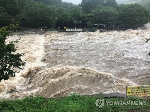  "태풍 지나자마자" 광주·전남 도심·농경지 '물폭탄' 피해