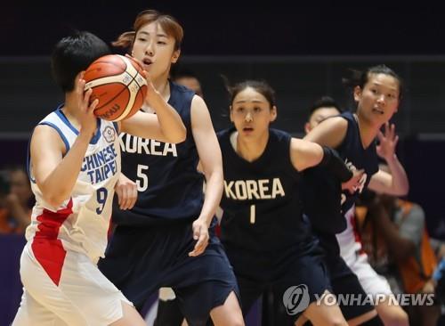 -아시안게임- 여자농구 단일팀, 대만 꺾고 결승진출… 중국과 격돌