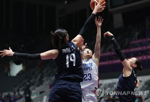 -아시안게임- 여자농구 단일팀, 대만 꺾고 결승진출… 중국과 격돌