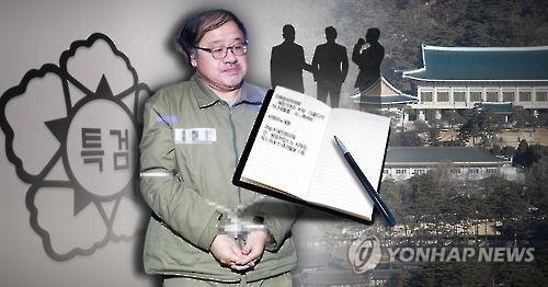 안종범 수첩, 박근혜 2심서도 증거인정… '朴 지시내용'에만 한정