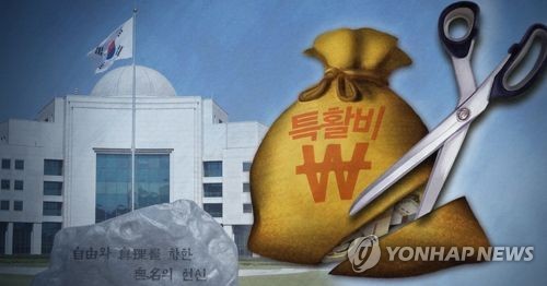 [2019예산] 특활비 총액 2876억원, 9.2％↓… 대법원 등 5곳 폐지