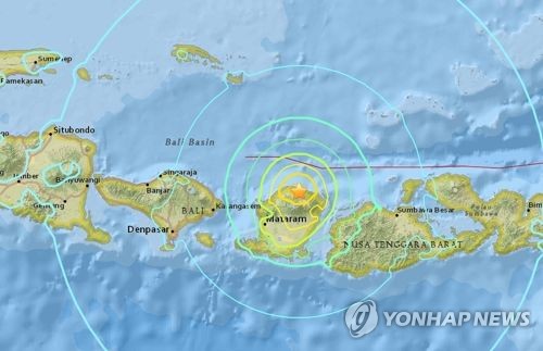 외교부 "인니 지진 교민·韓여행객 피해 접수된것 없어"