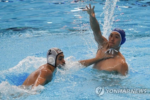 -아시안게임- 한국 남자 수구, 싱가포르와 5위 싸움