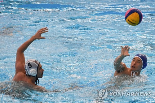 -아시안게임- 한국 남자수구, 중국에 져 4강 좌절