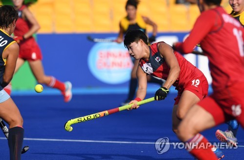 -아시안게임- 여자 하키도 일본에 잡혔다…0-2 패배로 결승 좌절